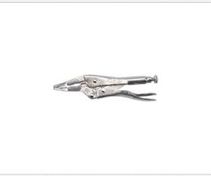 Bent Nose Locking Pliers With Wire Cutter